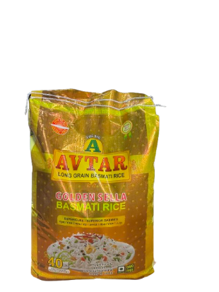 Avtar Golden Sella Basmati Rice Long Grain 20 kg