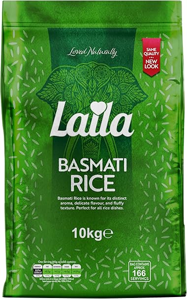 LAILA BASMATI RICE 10KG